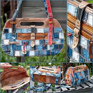 Umhängetasche - 235€ > mehr Fotos, Details und Tasche einkaufen