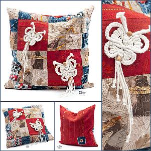 Kissenbezug 40x40 - 49€ > mehr Fotos, Video, Details und Kissen einkaufen